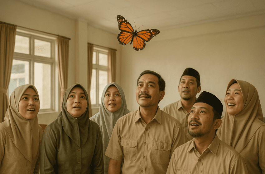  Ketika Guru Menjadi Kupu-Kupu Sosial